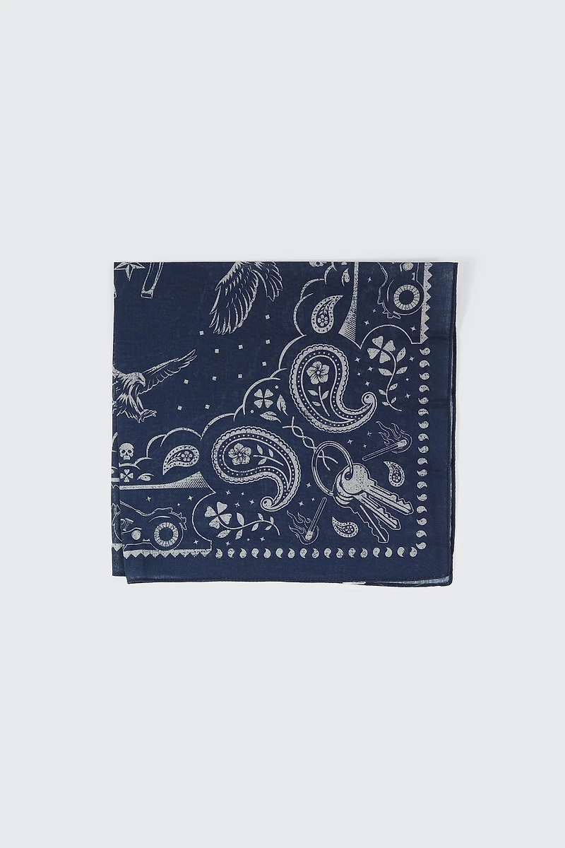 Paisley Print Bandana