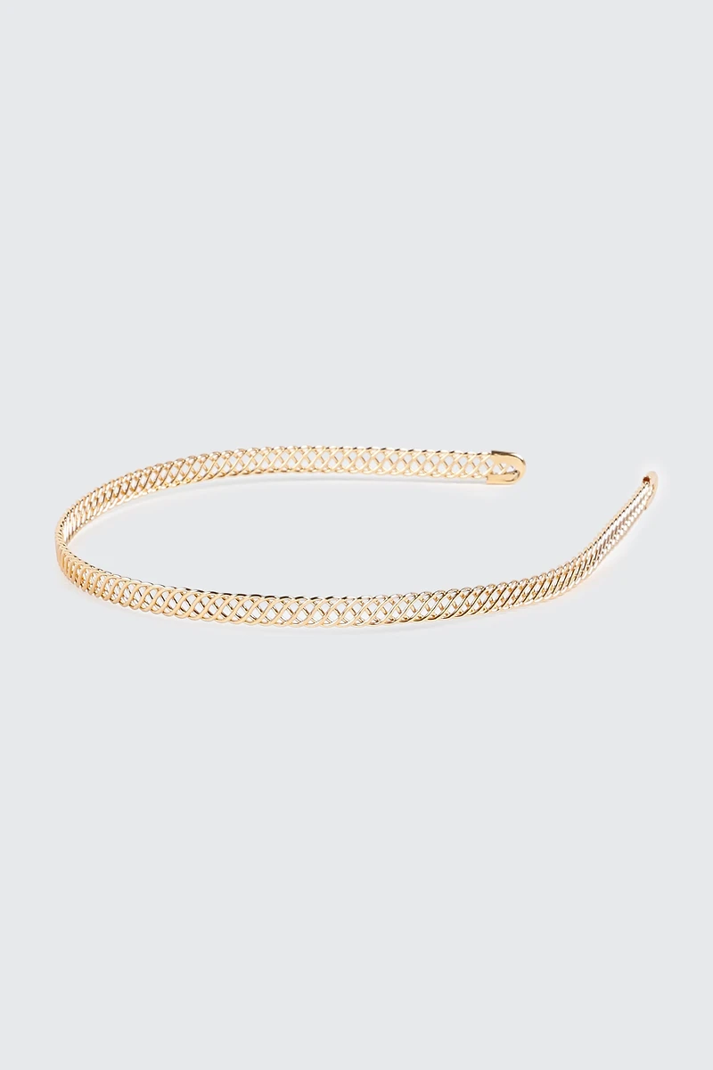 Braided Metal Headband