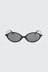 Full Rim Oval Sunglasses