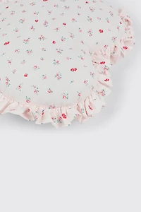 Heart Strawberry Print Pillow