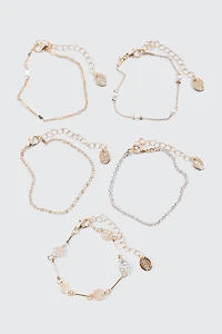 Rose Filigree Bracelet Set
