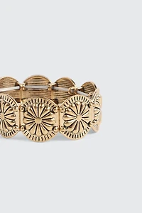 Medallion Stretch Bracelet