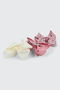 3-Pack Bow Hair Clips