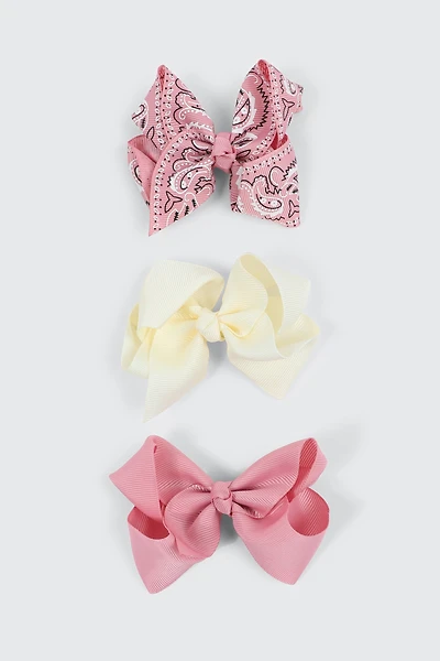 Trio de boucles à cheveux