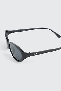 Slim Oval Sunglasses