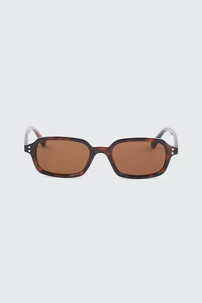 Slim Rectangular Sunglasses