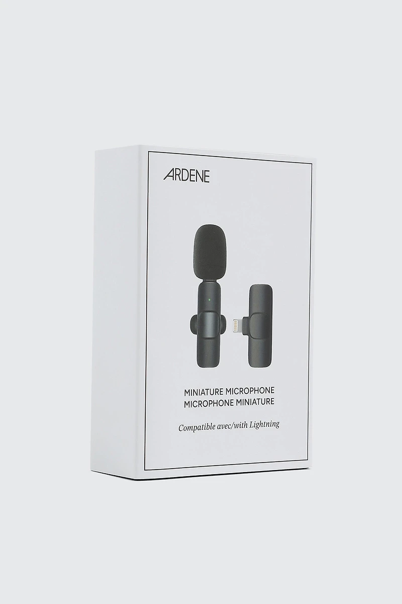 Mini Wireless Clip-On Microphone