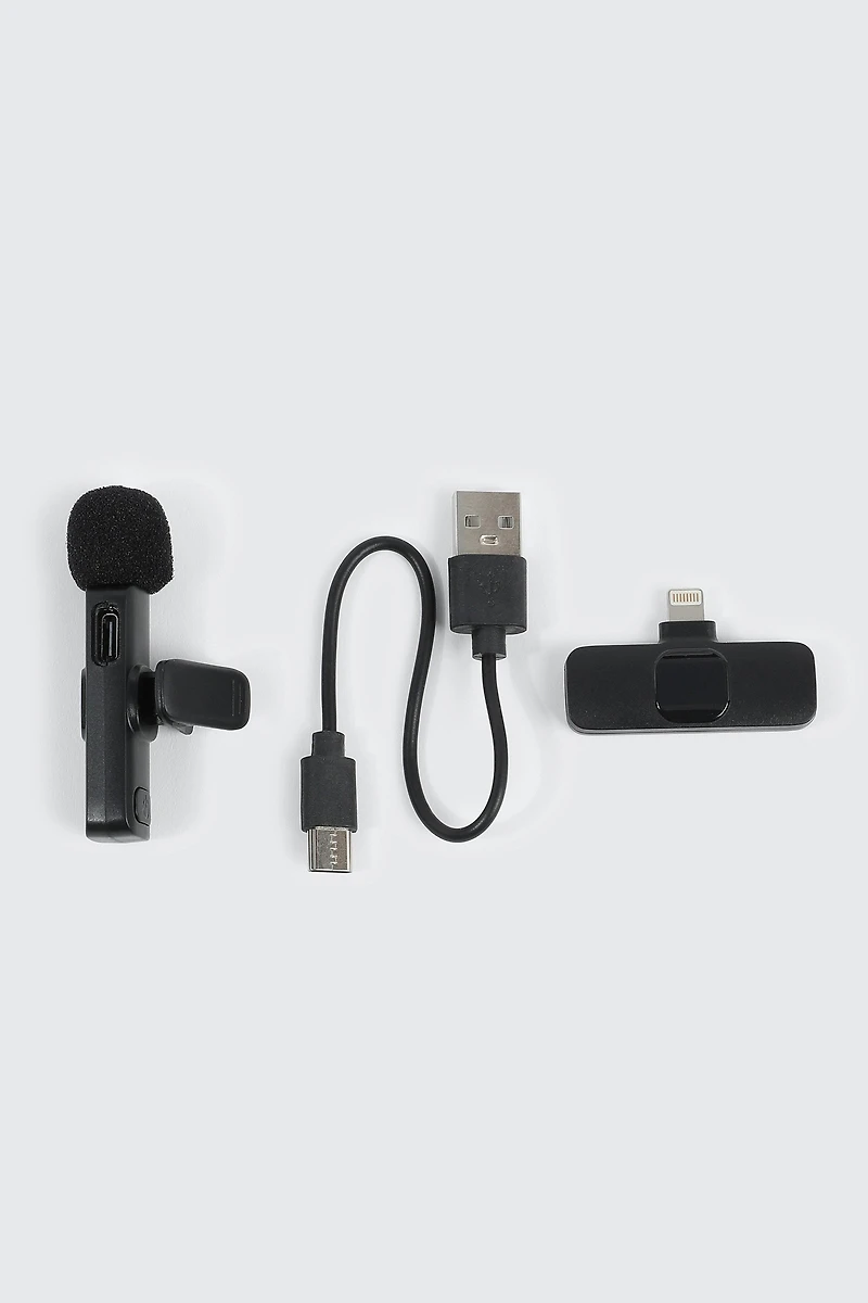 Mini Wireless Clip-On Microphone