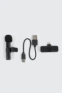 Mini Wireless Clip-On Microphone