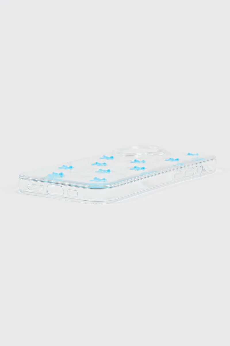Model 17 Blue Bows Phone Case
