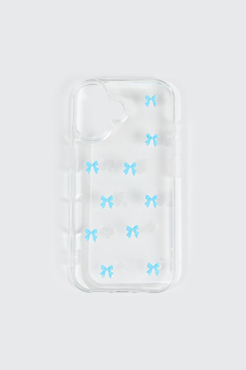 Model 17 Blue Bows Phone Case