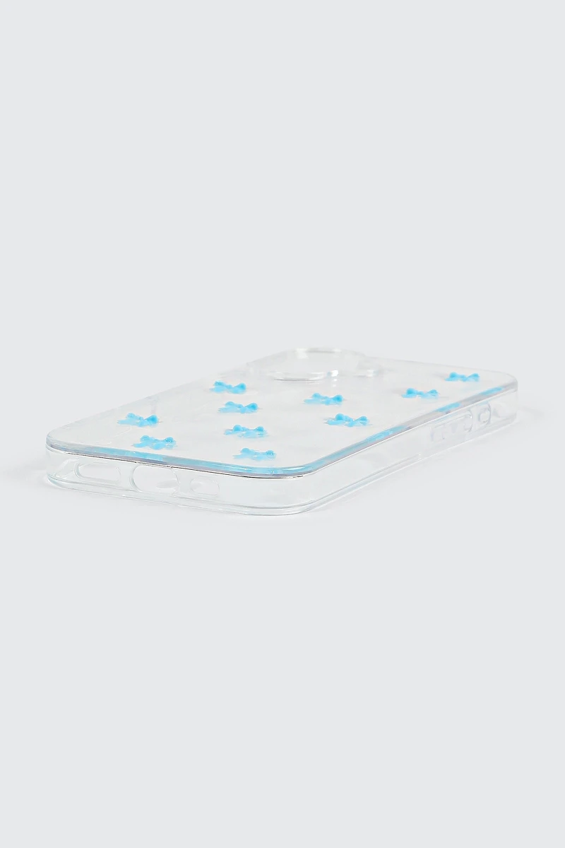 Model 16 Blue Bows Phone Case