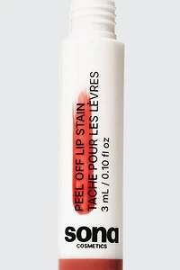 Encre à lèvres pelable - Cramoisi