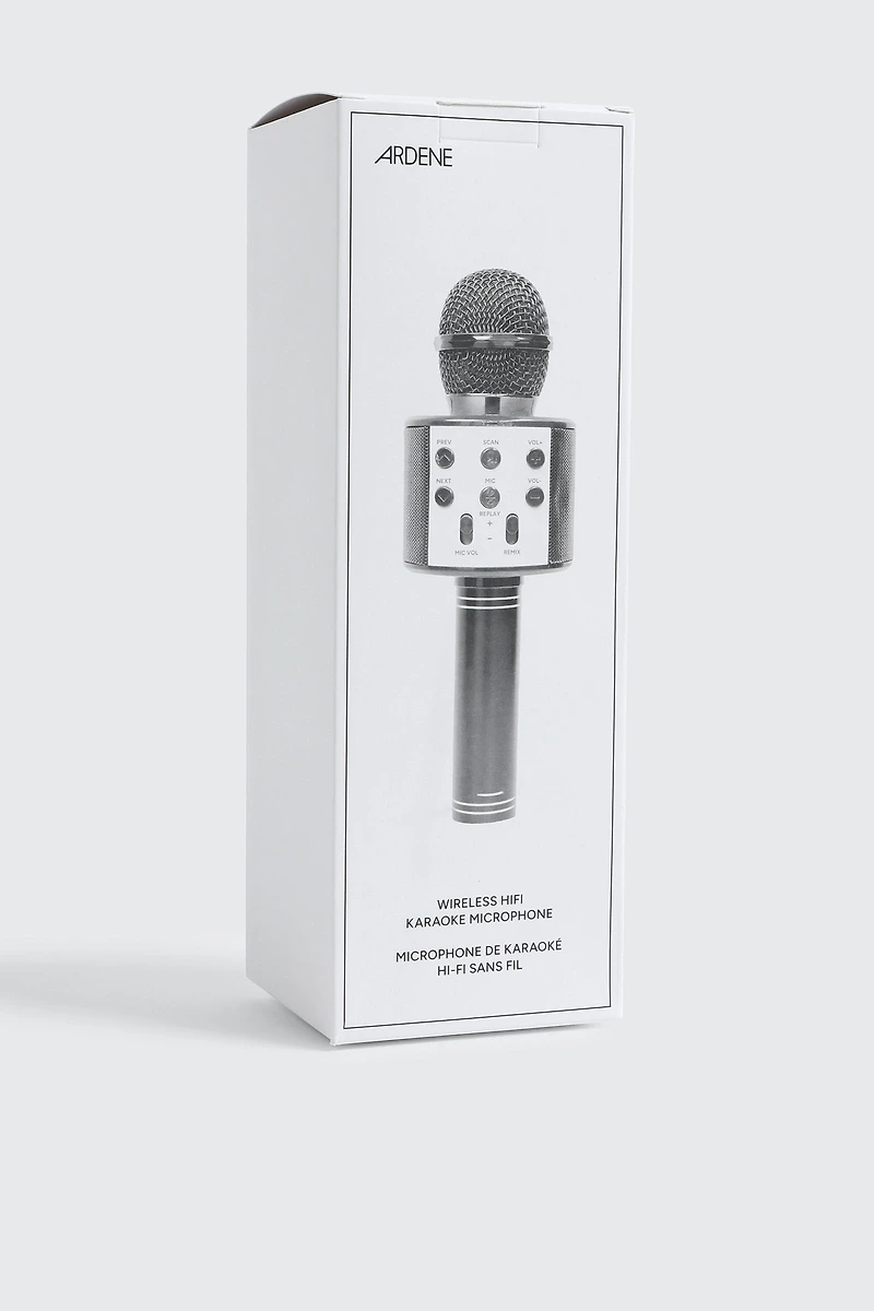 Wireless Microphone Hi-FI Speaker