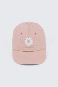 Daisy Embroidered Cap