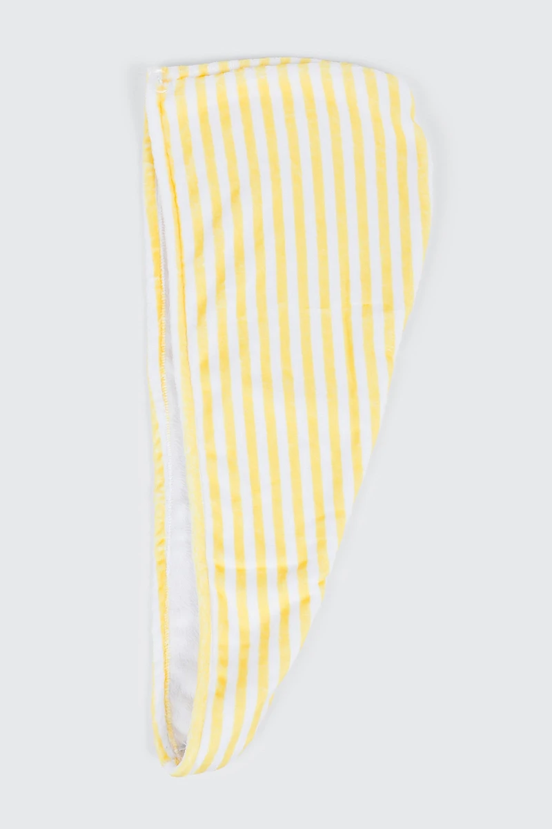 Striped Hair Towel