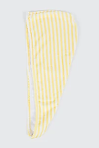 Striped Hair Towel