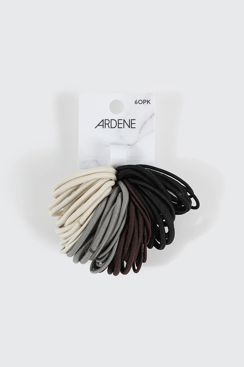 60-Pack Hair Ties