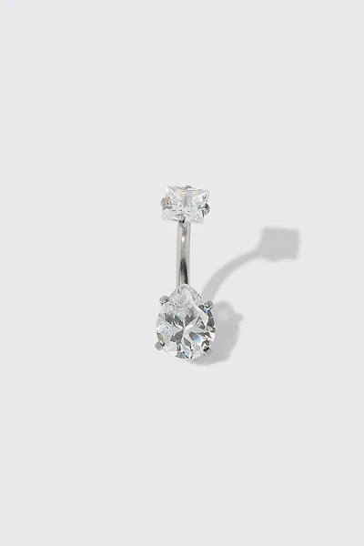 Perçage de nombril en zircon cubique