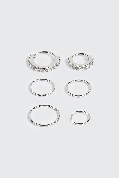 Lot de 6 perçages de nez