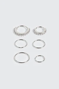 Lot de 6 perçages de nez