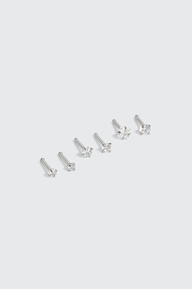 Lot de 6 clous de nez