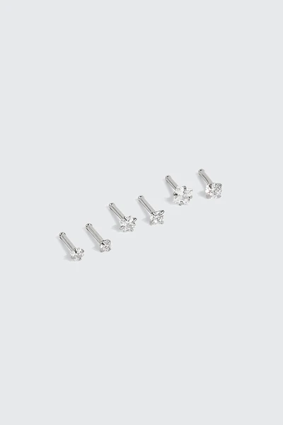 Lot de 6 clous de nez