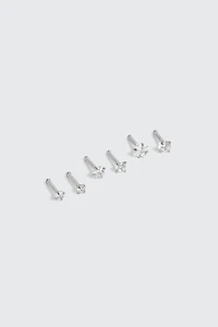 Lot de 6 clous de nez