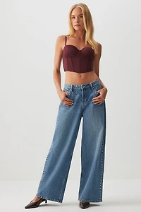Bustier ultracourt