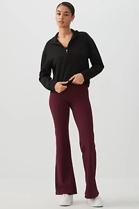 Chandail demi-glissière en maille double camactive