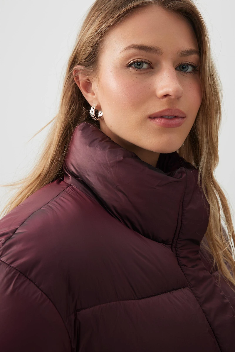 Manteau matelassé ample très léger