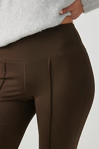 Legging évasé à pli cousu