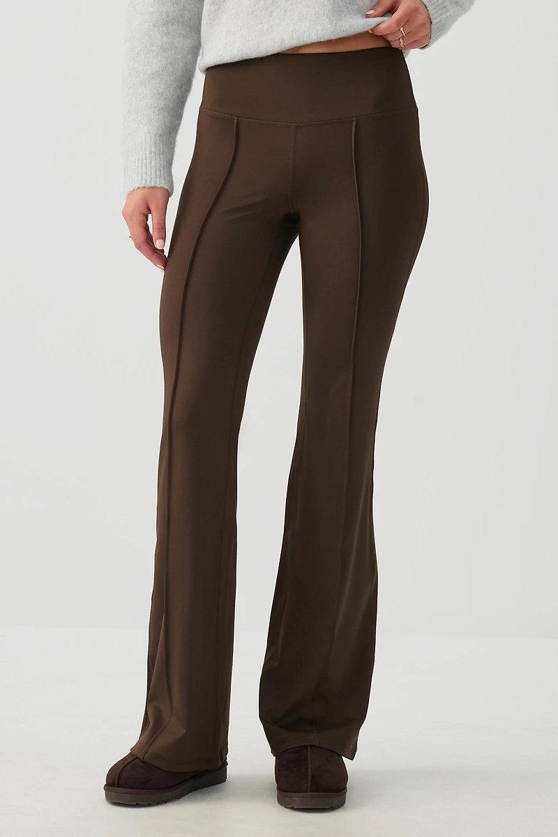 Pintuck Flare Leggings