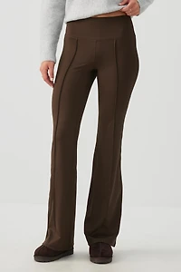 Pintuck Flare Leggings