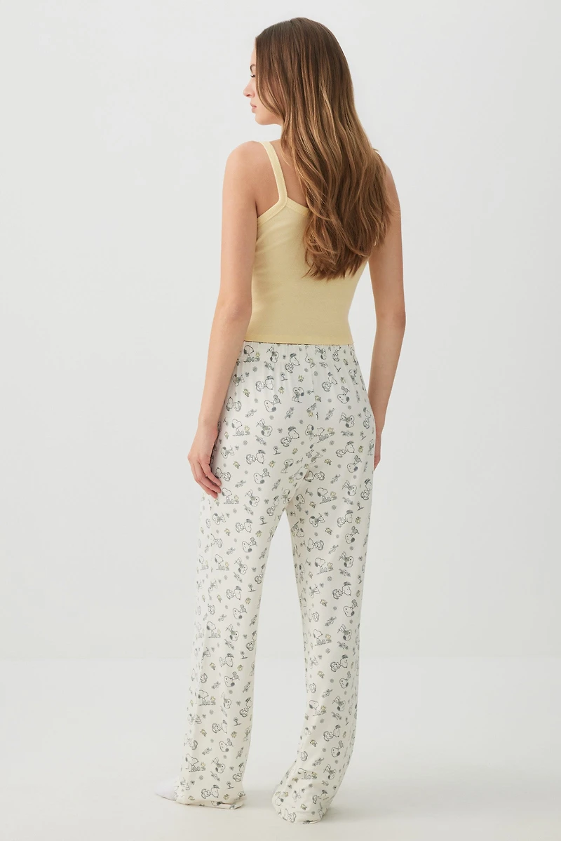 Pantalon de pyjama très doux Snoopy