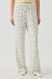Snoopy Straight Leg PJ Pants