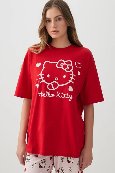 Oversized Hello Kitty T-Shirt
