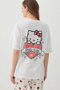 Oversized Hello Kitty T-Shirt