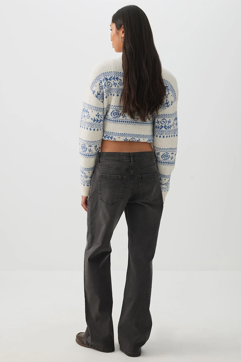 The Era Mid Rise Straight Jean