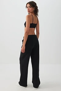 Pantalon à jambe droite en Molleton MADESOFT