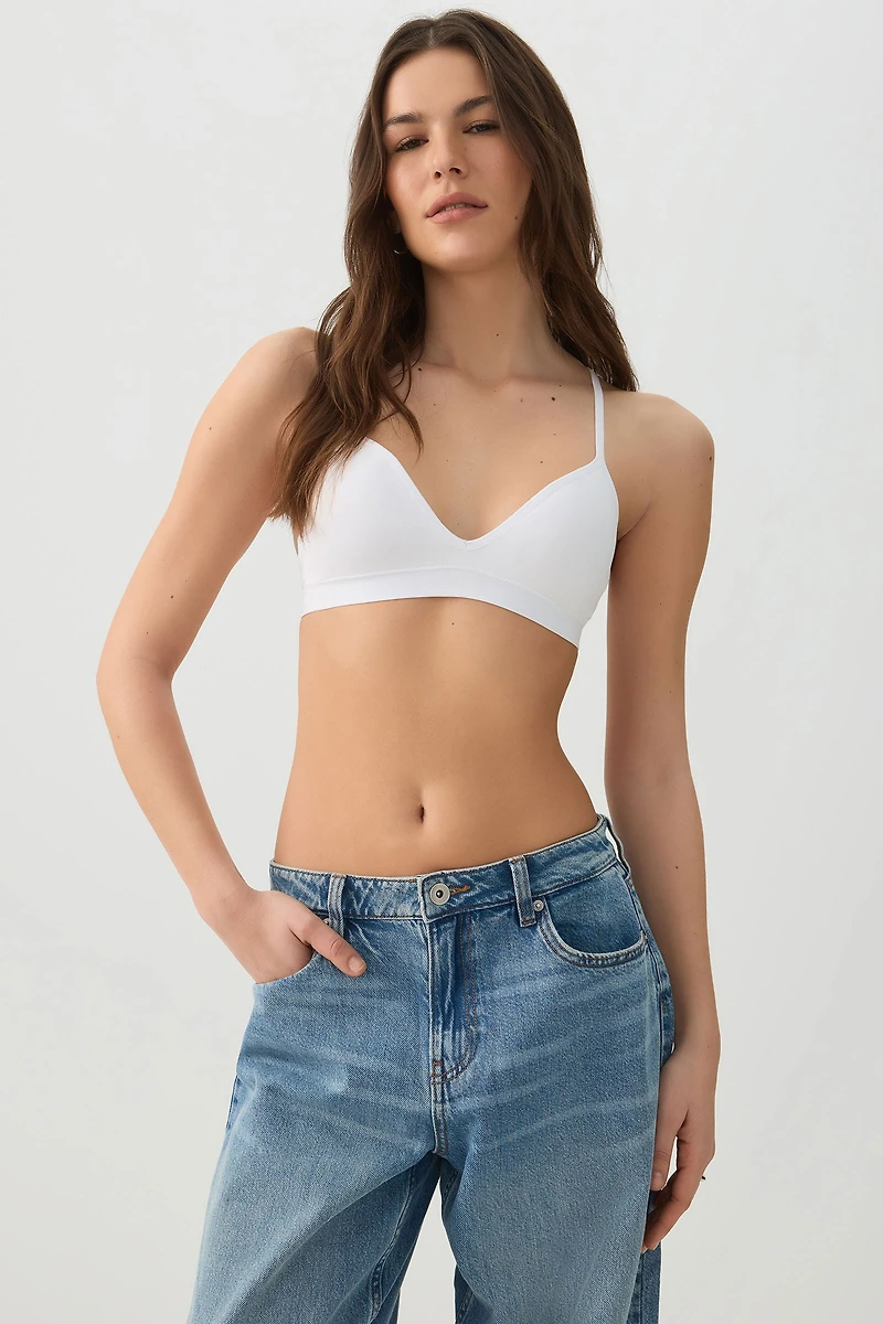 Seamless Triangle Bralette