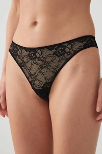 Culotte brésilienne à détail croisé luxe