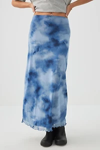 Mesh Maxi Skirt