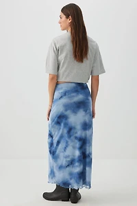 Mesh Maxi Skirt