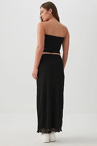 Jupe maxi en maille