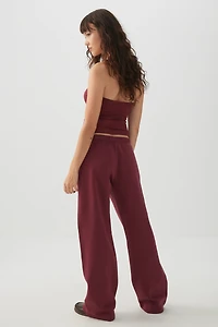 Washed Wide Leg Sweatpants