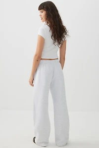 Washed Wide Leg Sweatpants