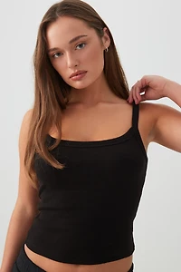 Camisole à col dégagé très douce Basic