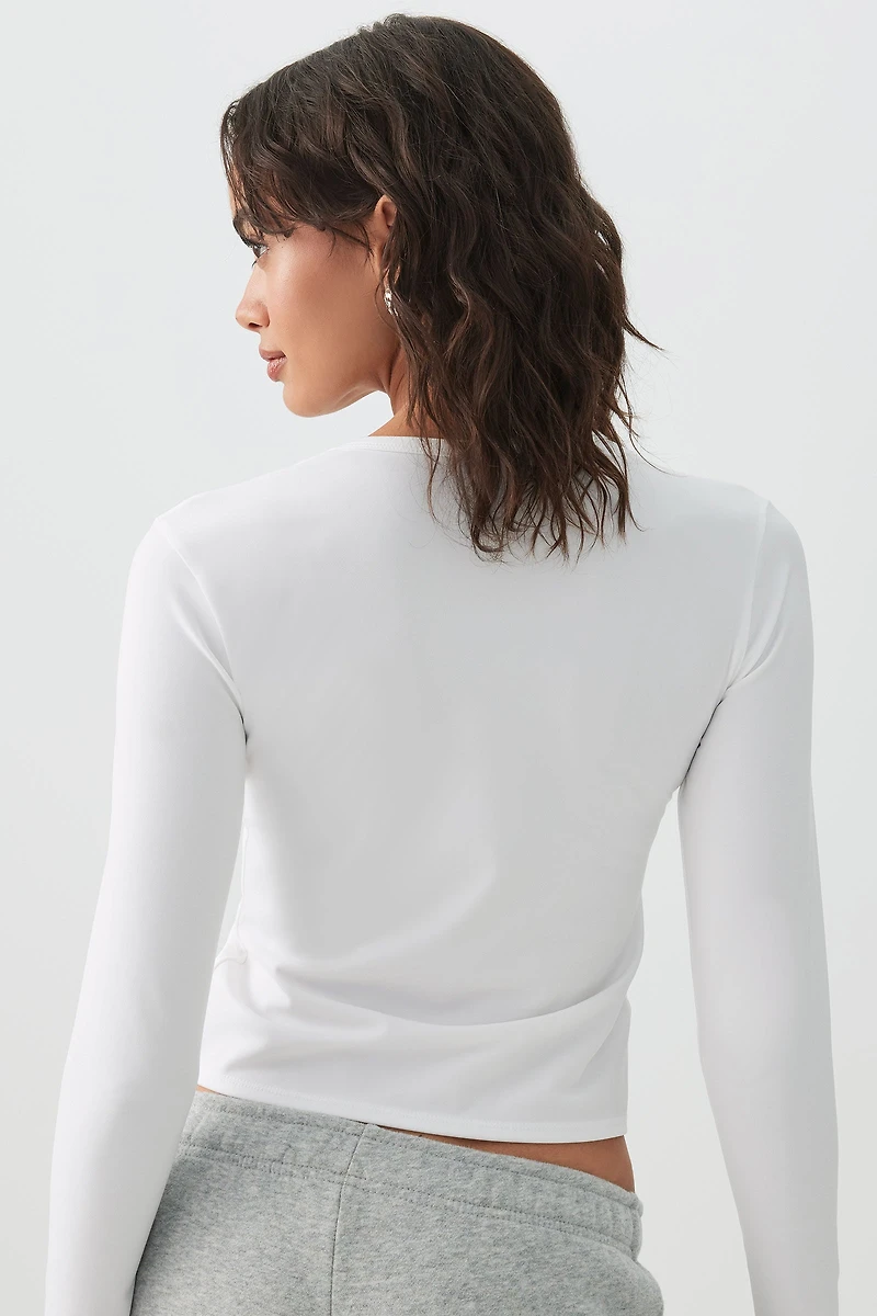 Fitted Long Sleeve Top