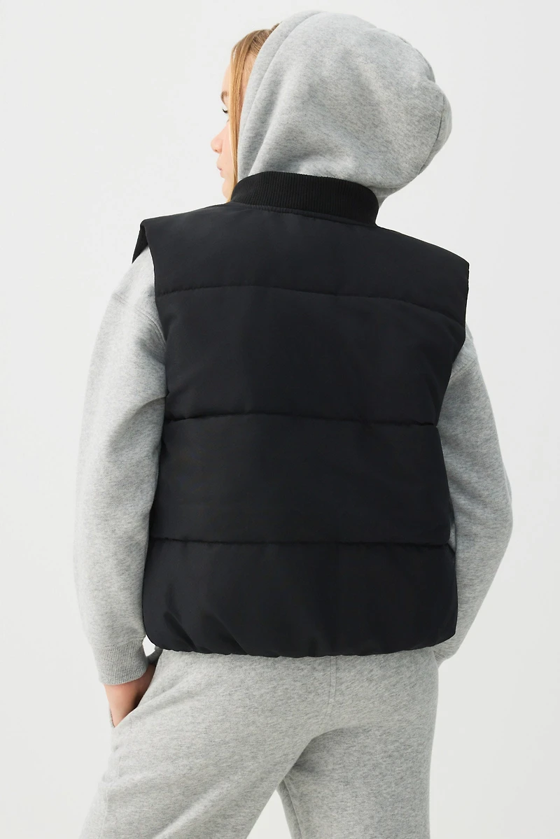 Veste bouffante sans manches
